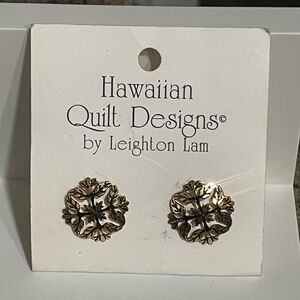 Hawaiian Quilt Designs Earrings